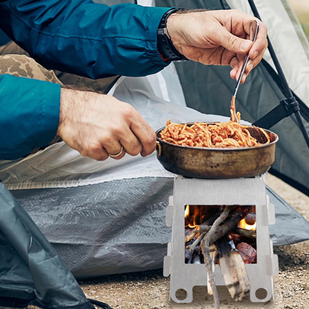 Camping Furnace Wood Stove Alc - Outdoor Gas Camping Oven avis et prix