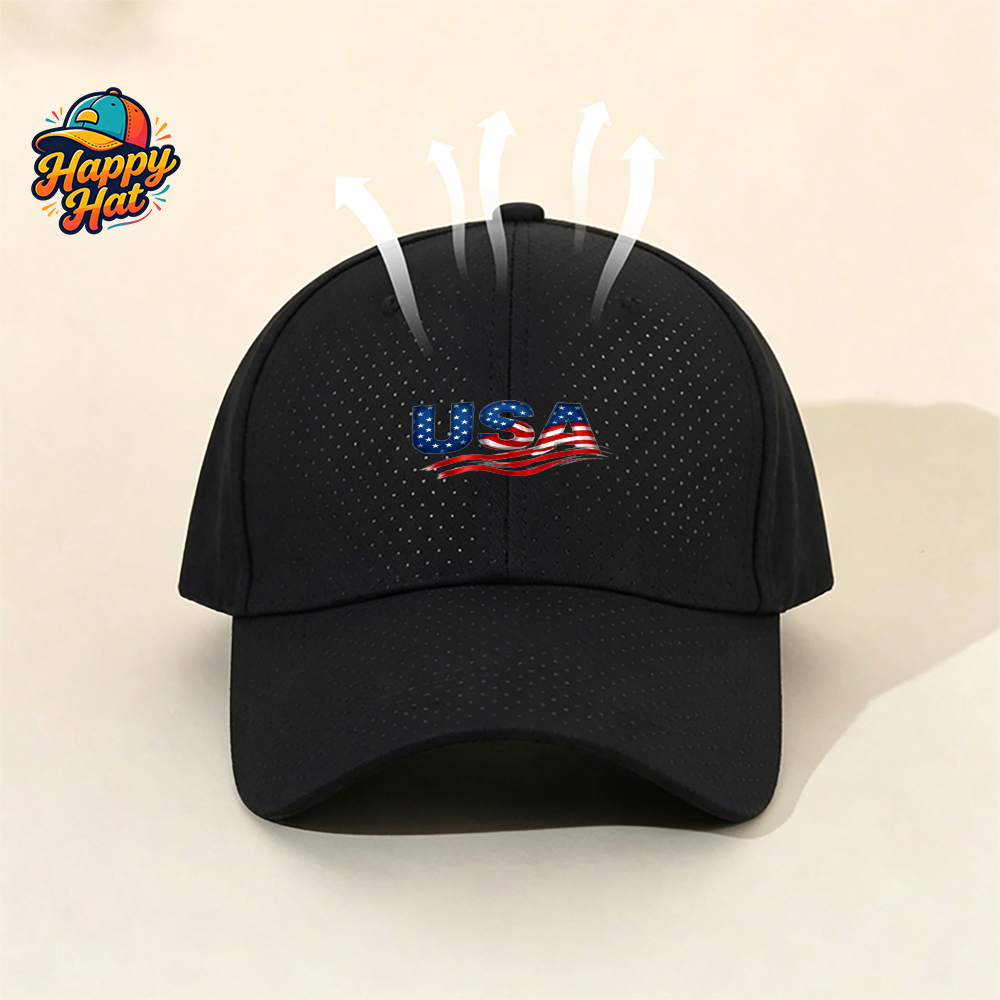 1PC USA Flag Print Perforated  - Outdoor Camping Usa avis et prix