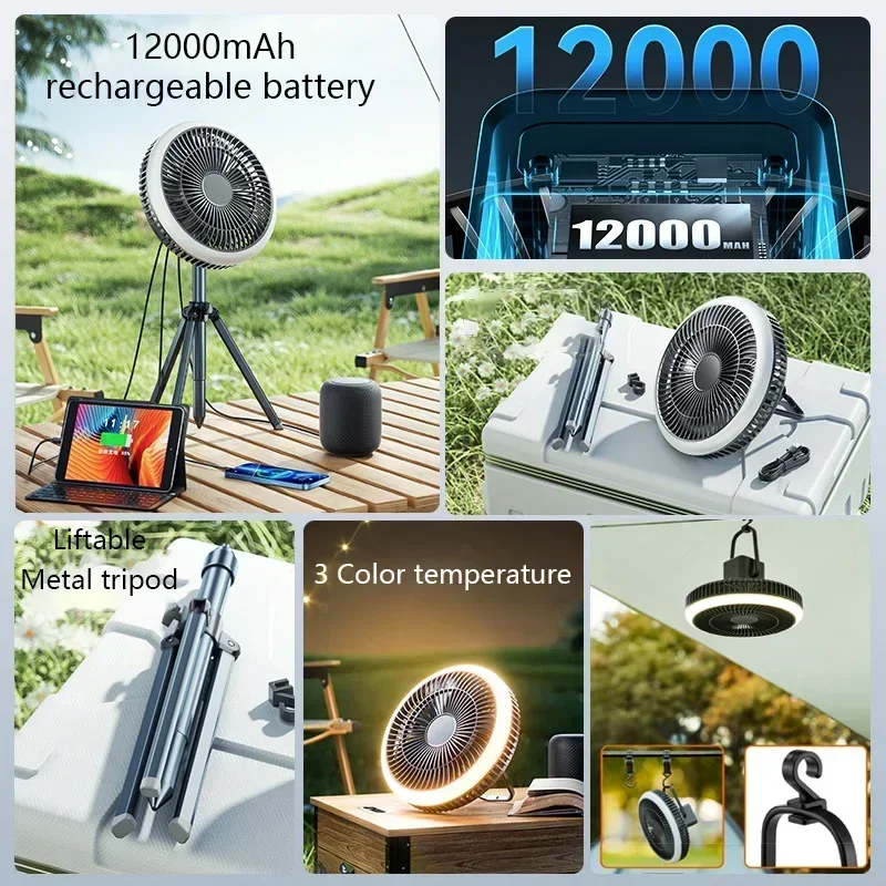 Outdoor camping home appliance - Outdoor Camping Fans avis et prix