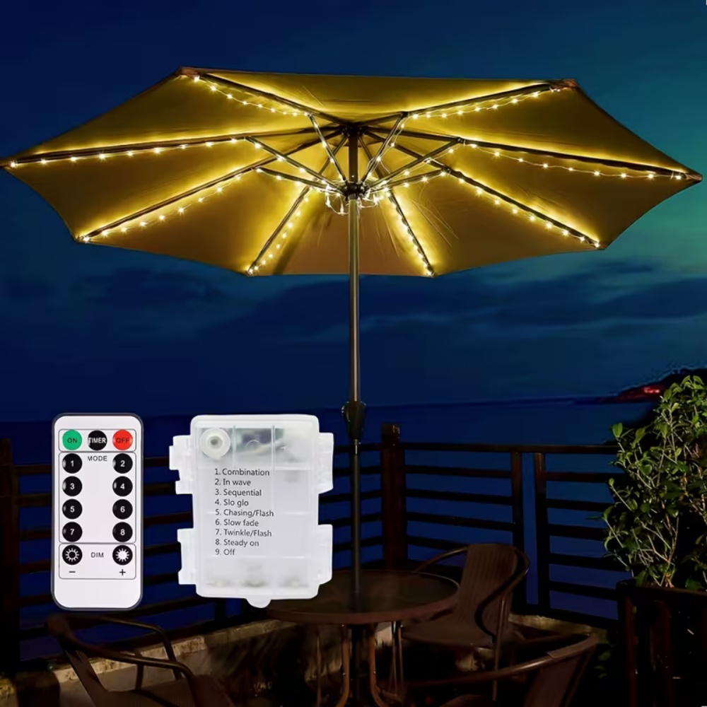 1PC Outdoor Umbrella Light Cor - Outdoor Camping Umbrella avis et prix