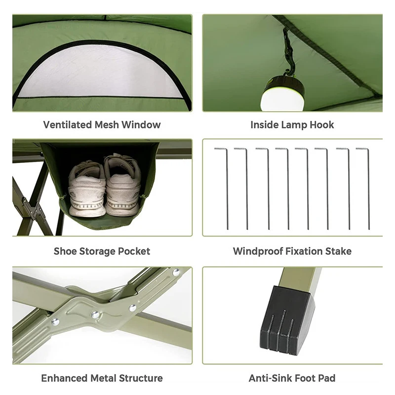 2026 Waterproof Outdoor Tents  - Outdoor Camping Beds For Sale avis et prix