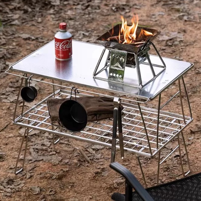 Outdoor Portable Folding Table - Outdoor Camping Kitchen Table avis et prix