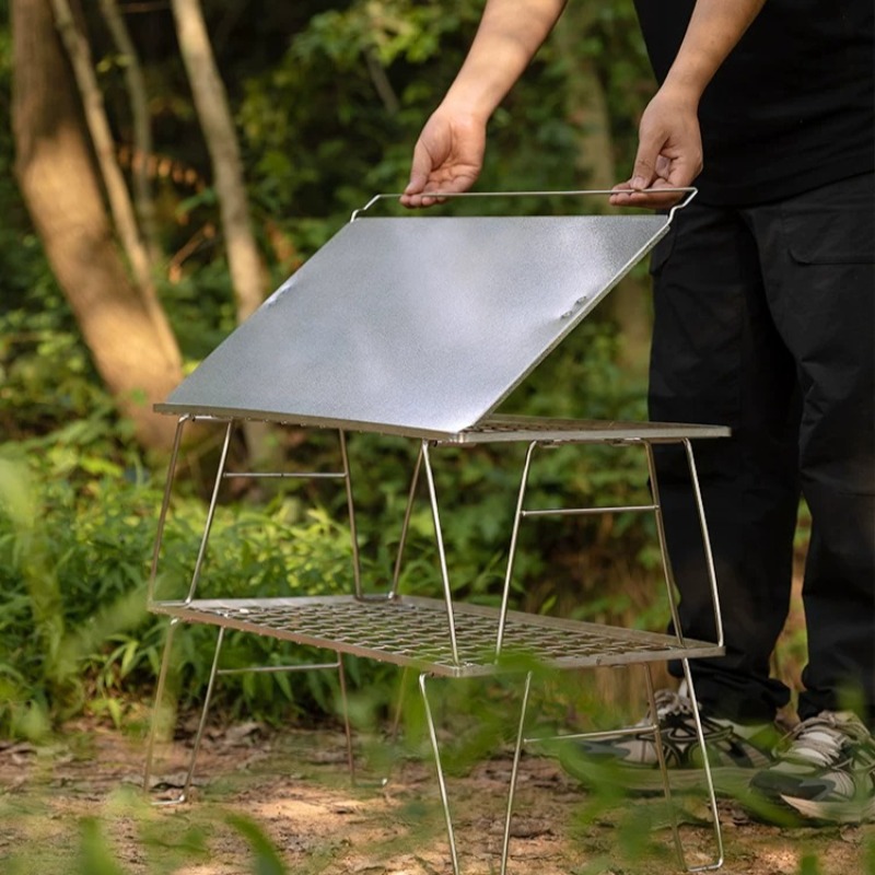 Outdoor Portable Folding Table - Outdoor Camping Kitchen Table avis et prix