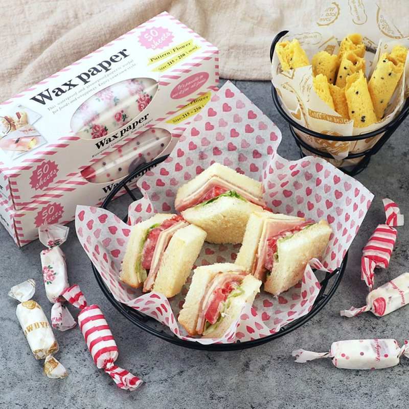 50pcs Food Grade Wax Paper Cam - Outdoor Camping Food avis et prix