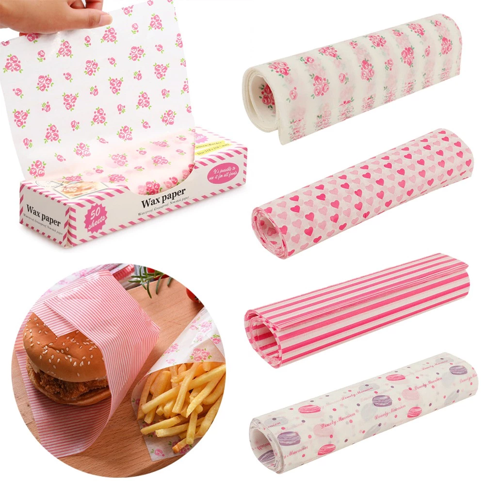 50pcs Food Grade Wax Paper Cam - Outdoor Camping Food avis et prix