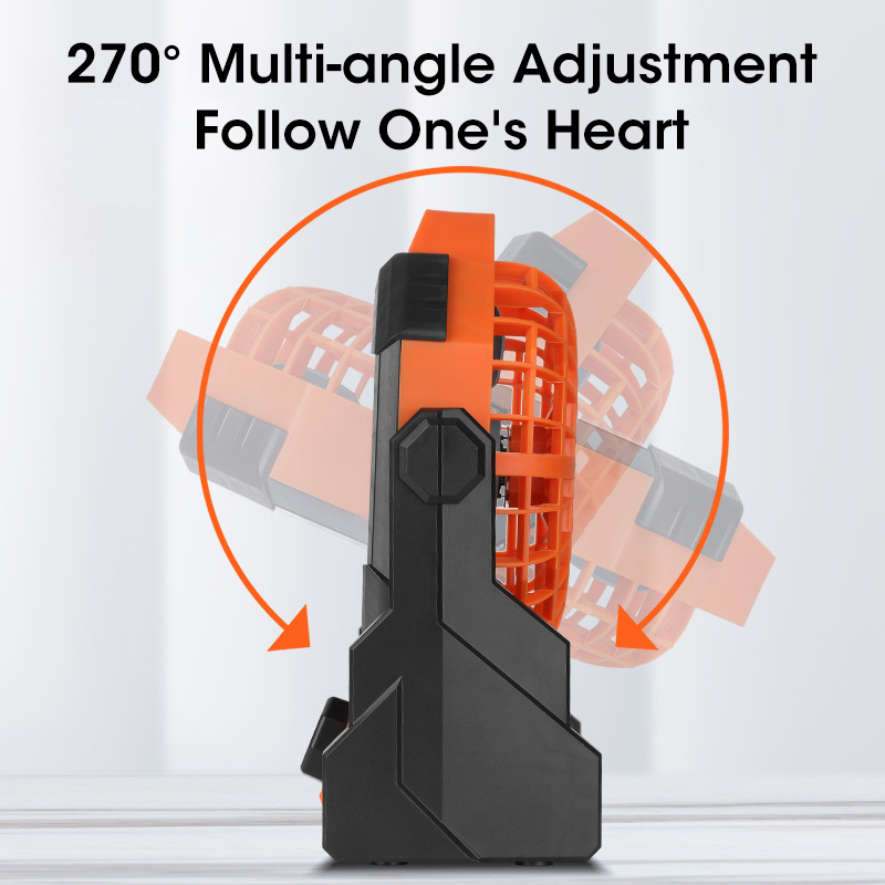 10000mAh Camping Fan with LED  - Outdoor Camping Fans avis et prix