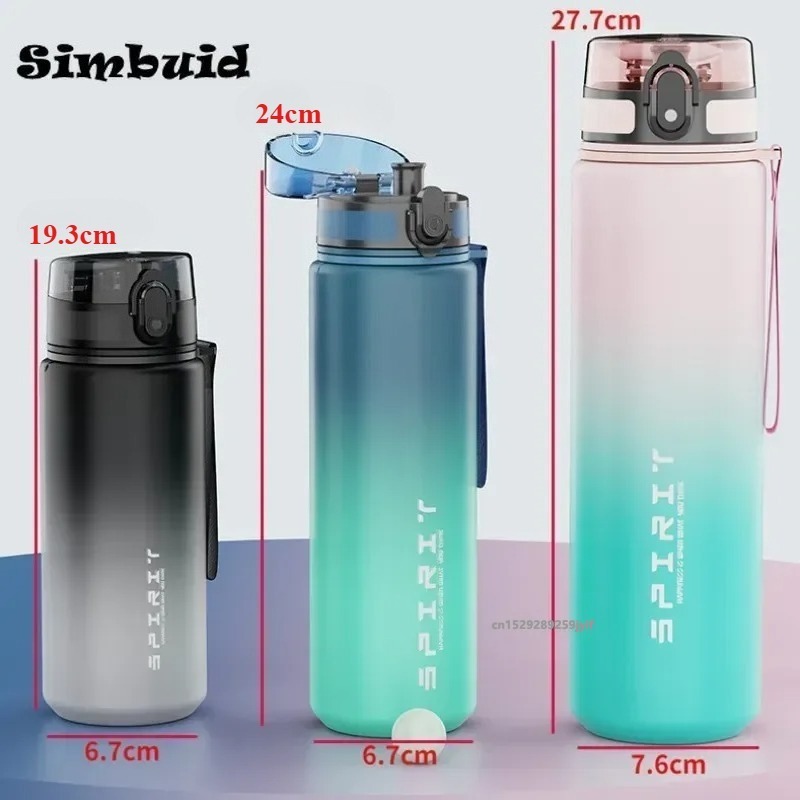 Gradient Water Bottle - 1000ml - Outdoor Camping Water Jug avis et prix