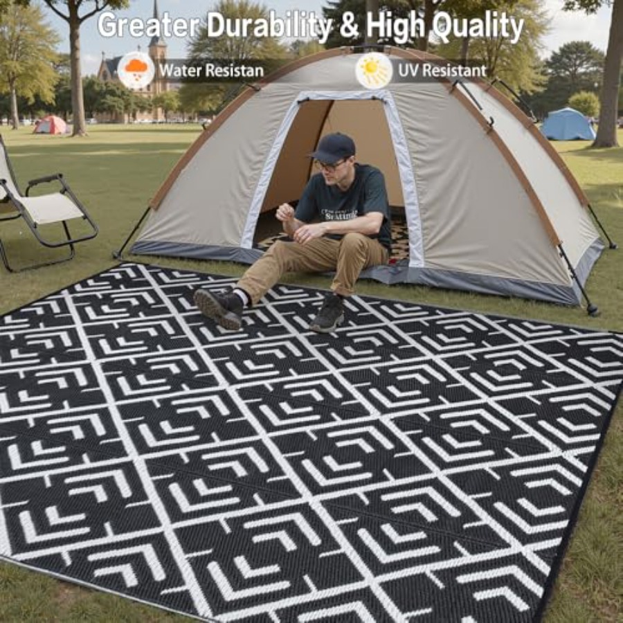 RV outdoor rug waterproof mat  - Outdoor Camping Mats Large avis et prix