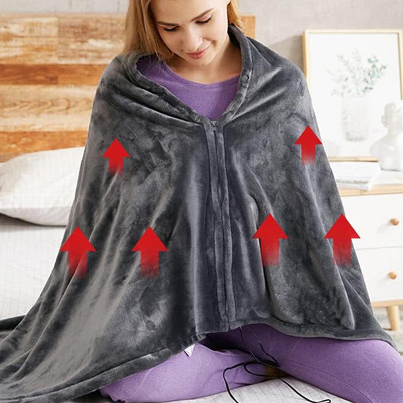 Heated Shawl Wraps Heating Ele - Outdoor Camping Heated Blanket avis et prix