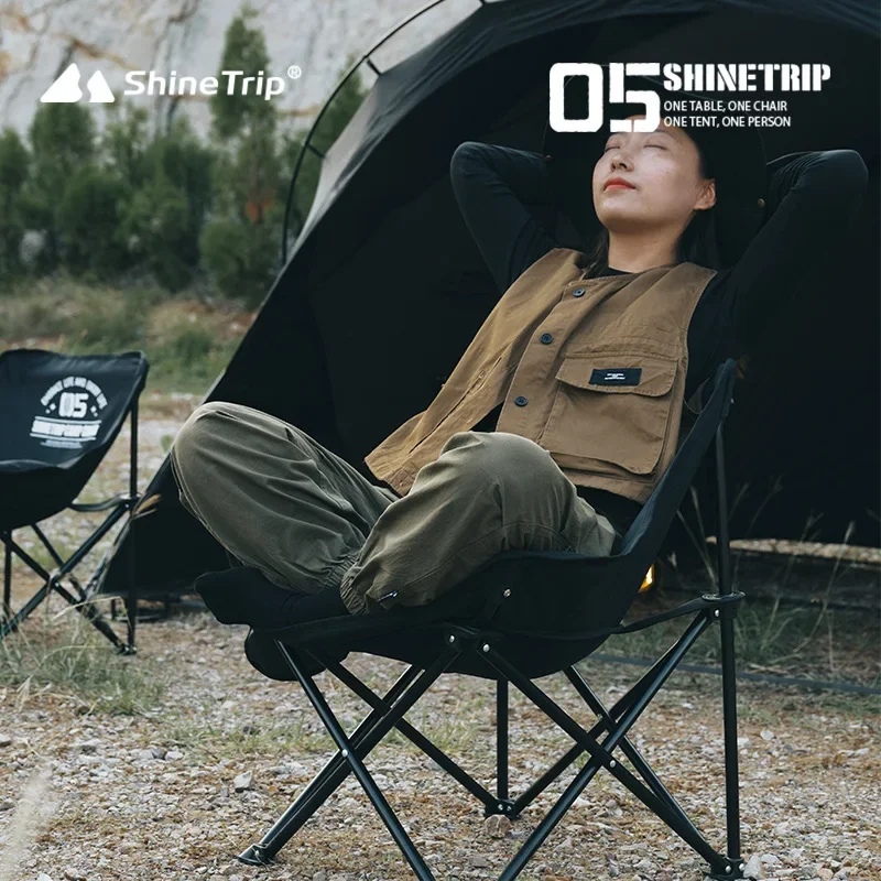 ShineTrip Outdoor Folding Chai - Outdoor Camping Recliner Chairs avis et prix