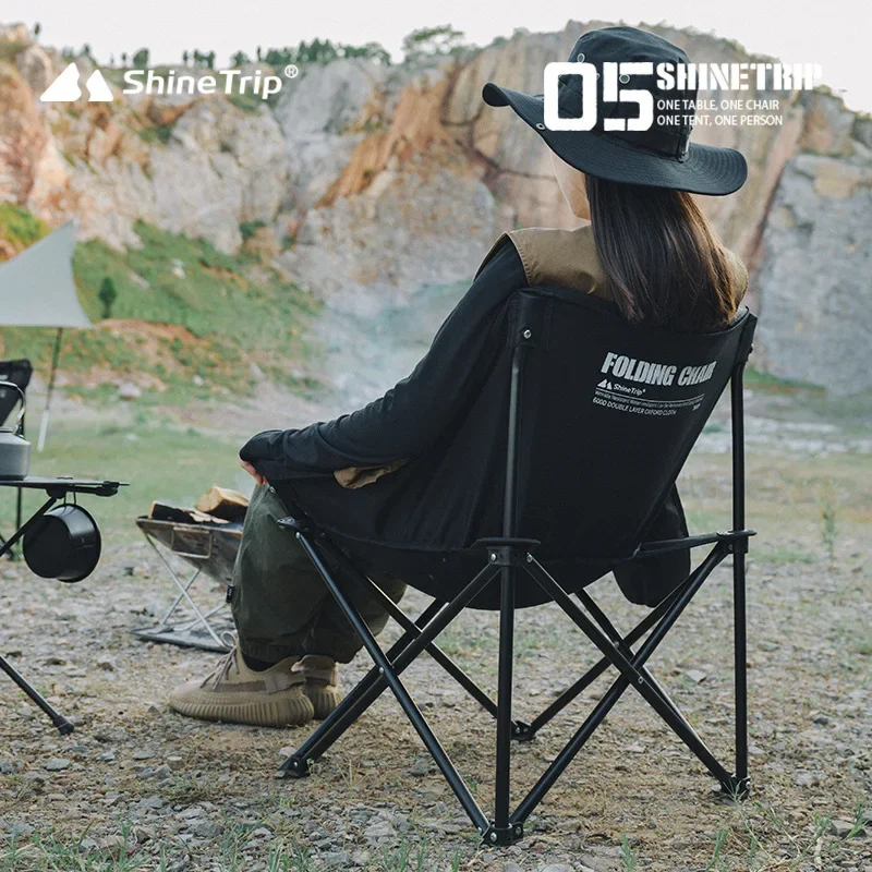 ShineTrip Outdoor Folding Chai - Outdoor Camping Recliner Chairs avis et prix