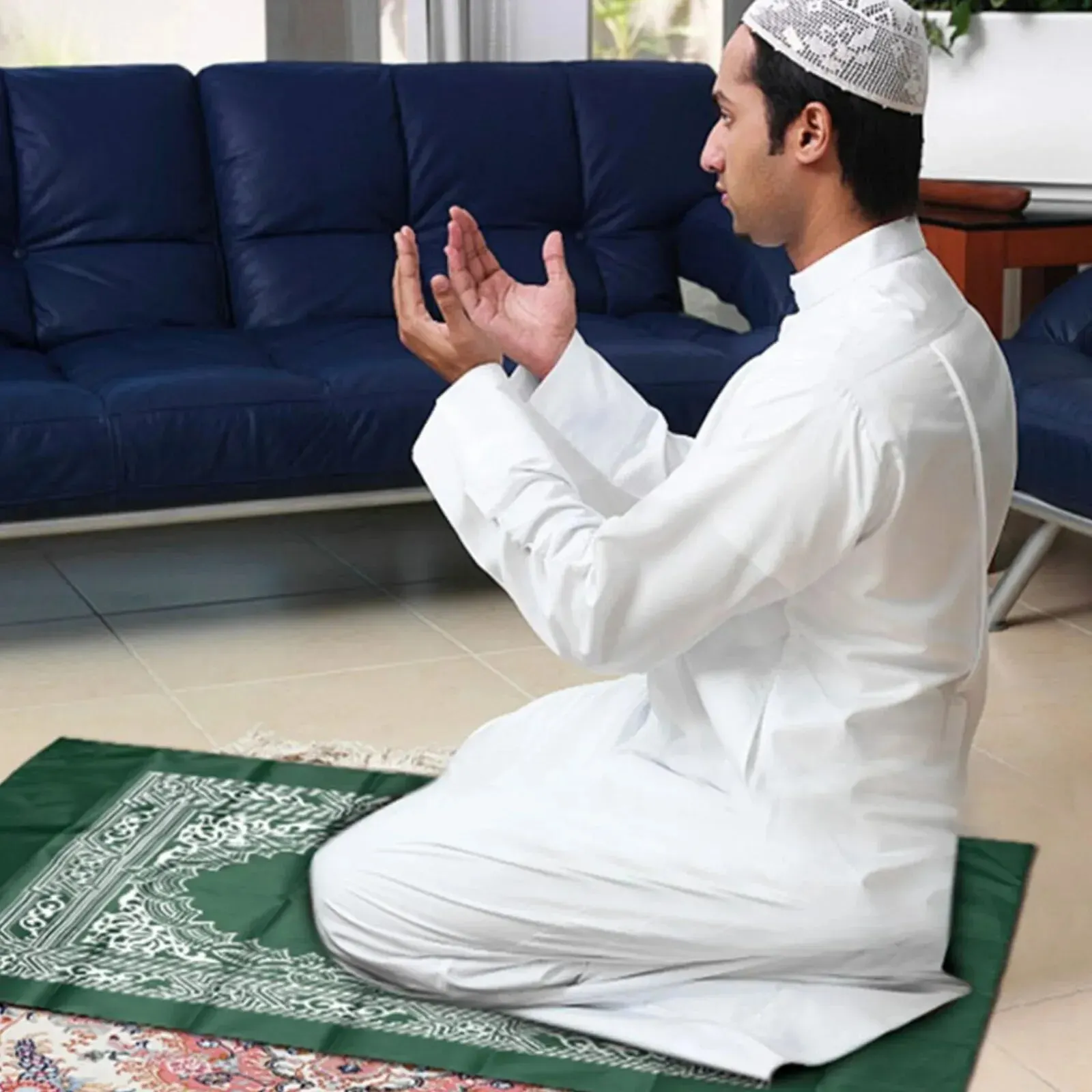 Muslim Prayer Rug Portable Lar - Outdoor Camping Mats Large avis et prix