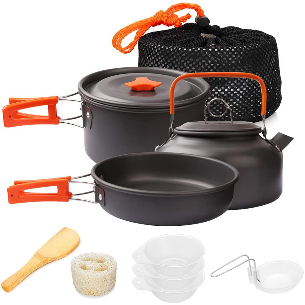 1pcs/1set Camping Cookware Kit - Outdoor Camping Kitchen Table avis et prix