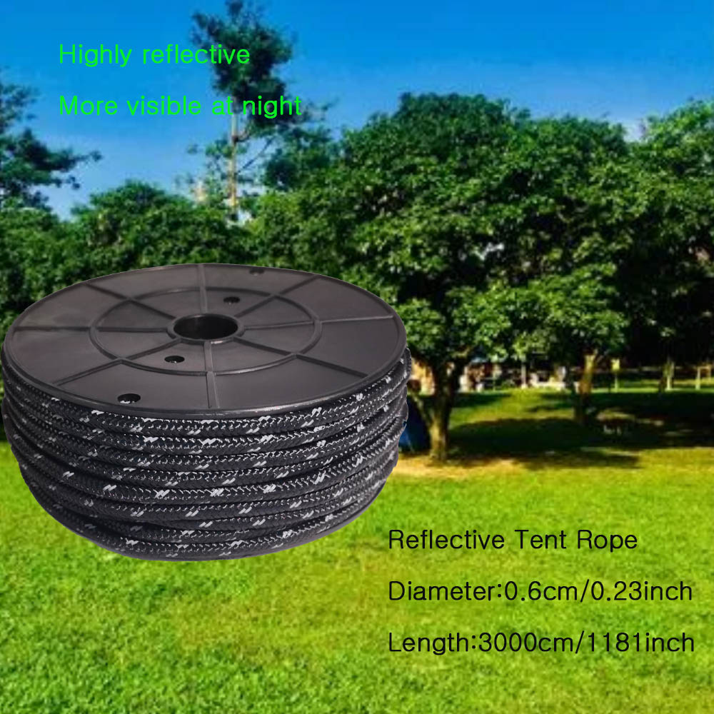 30M Reflective Paracord 6mm Pa - Outdoor Camping Umbrella avis et prix