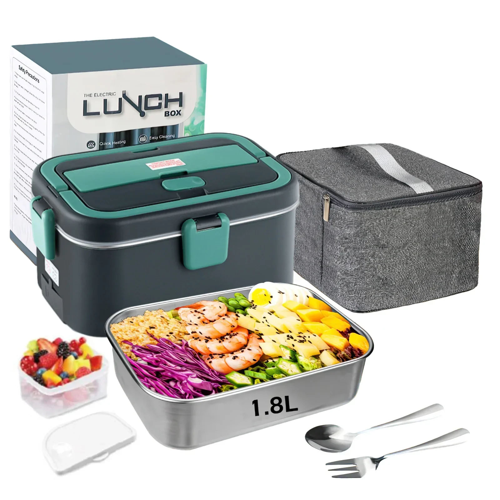 Electric Lunch Box Food Warmer - Outdoor Camping Food avis et prix