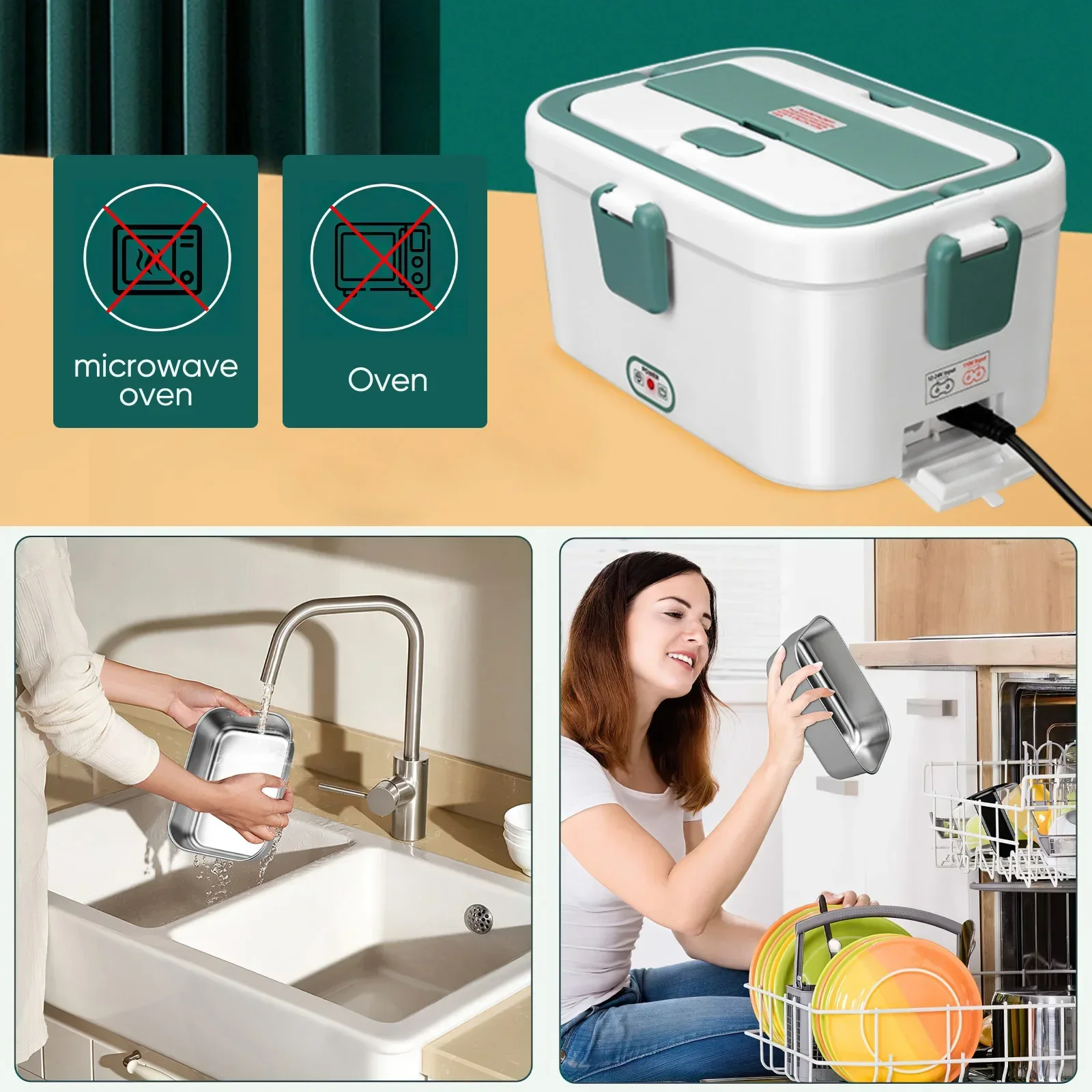 Electric Lunch Box Food Warmer - Outdoor Camping Food avis et prix