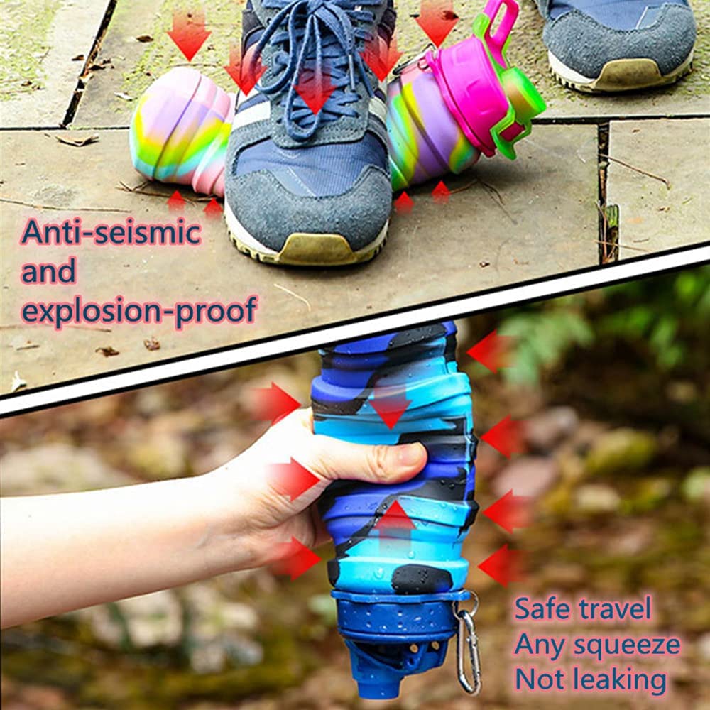 Leeseph Silicone Collapsible W - Collapsible Water Bottle avis et prix