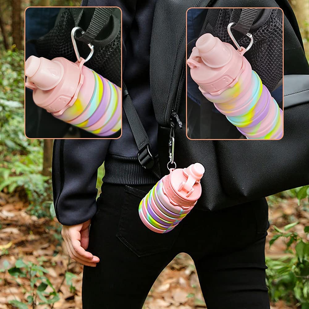 Leeseph Silicone Collapsible W - Collapsible Water Bottle avis et prix