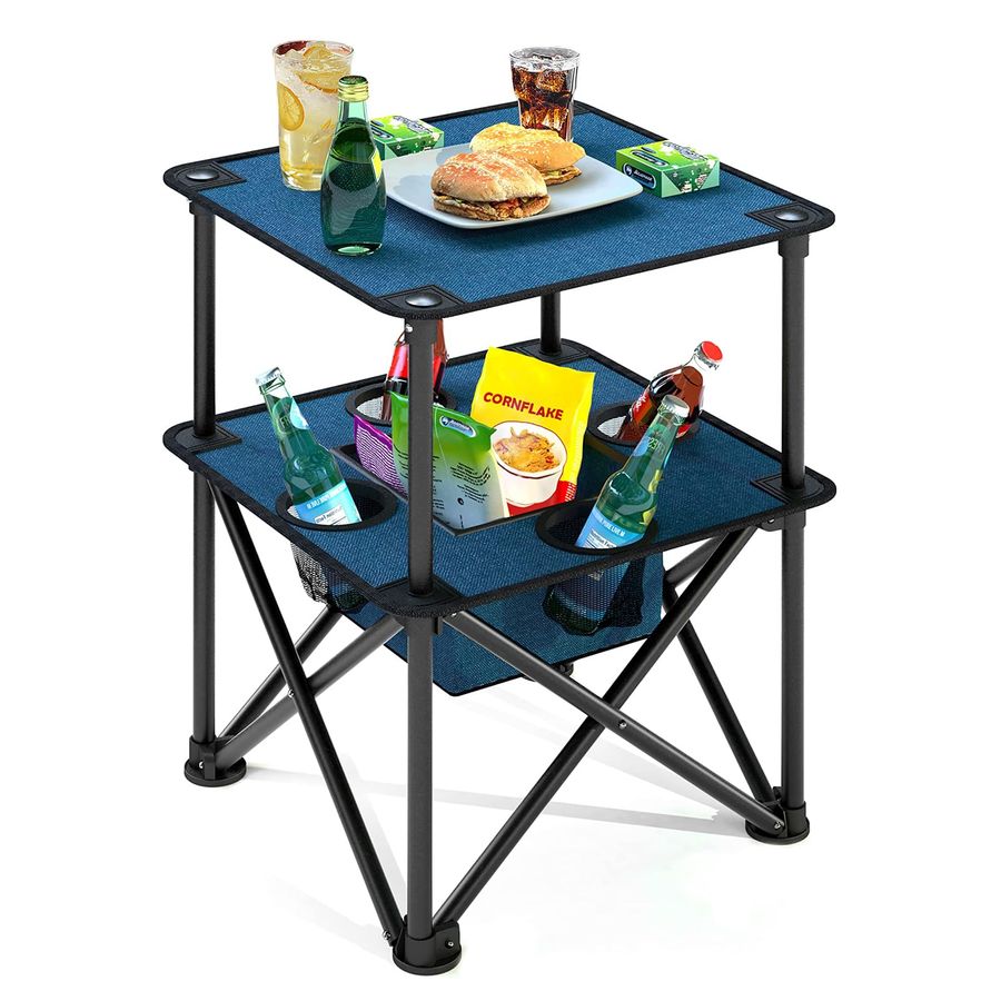 Folding Camping Table, Portabl - Outdoor Camping Food avis et prix