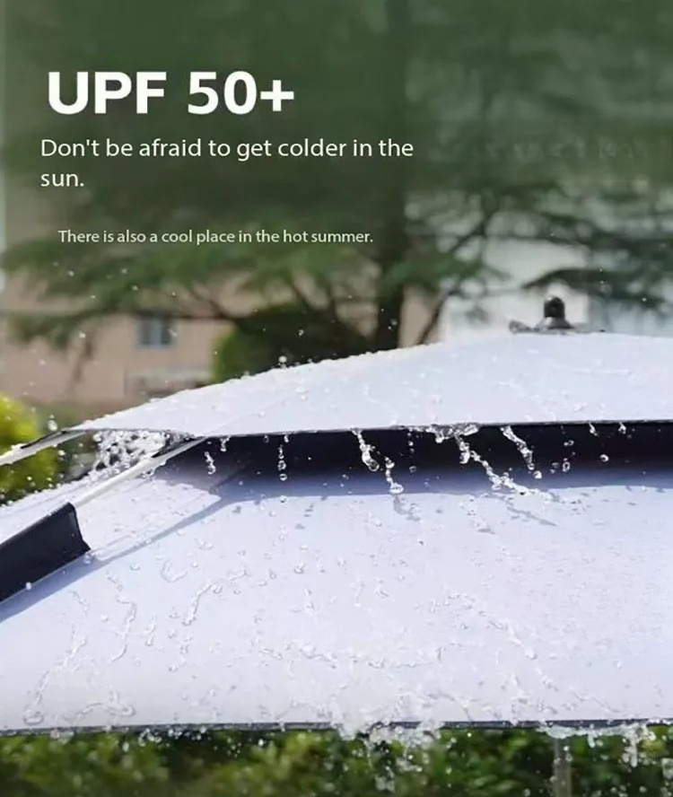 Portable Square Fishing Umbrel - Outdoor Camping Umbrella avis et prix