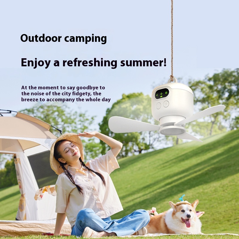 USB Rechargeable Wireless Remo - Outdoor Camping Fans avis et prix