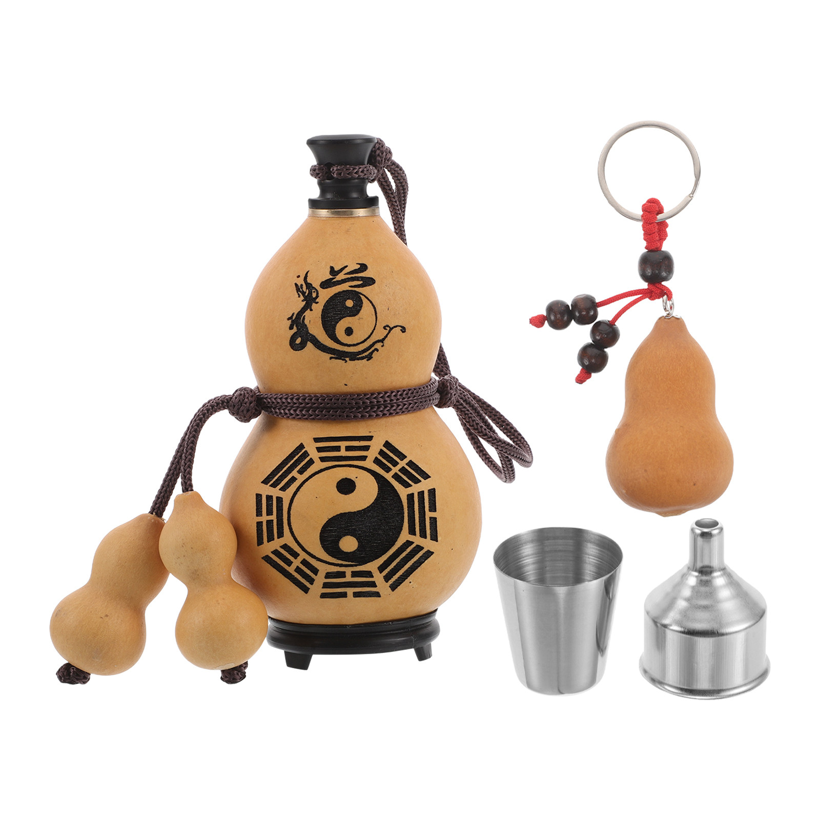 1Set Chinese Style Gourd Water - Outdoor Camping Water Jug avis et prix