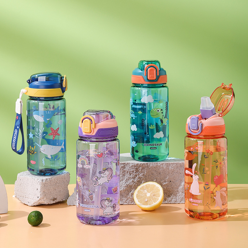 600ml Cartoon Animal Water Bot - Outdoor Camping Water Jug avis et prix
