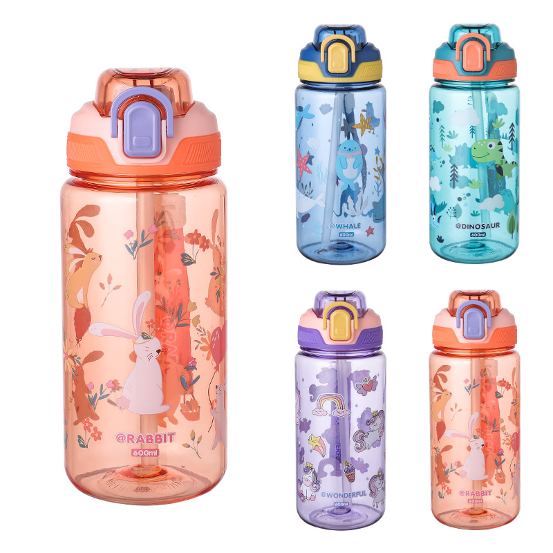 600ml Cartoon Animal Water Bot - Outdoor Camping Water Jug avis et prix