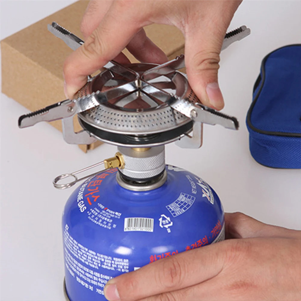 1PCS Outdoor Camping Gas Stove - Outdoor Gas Camping Oven avis et prix