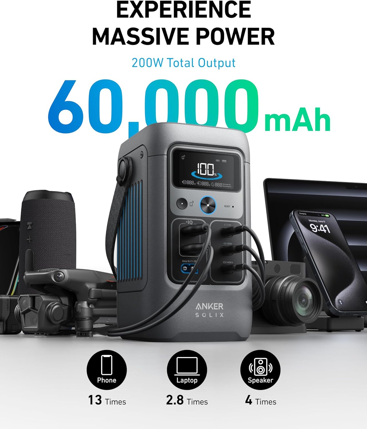 Brand New Anker SOLIX C200 DC  - Outdoor Camping Brand avis et prix