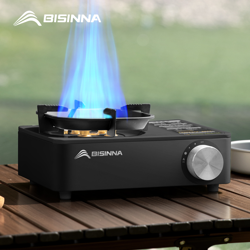 BISINNA Camping Gas Stove 5800 - Outdoor Gas Camping Oven avis et prix