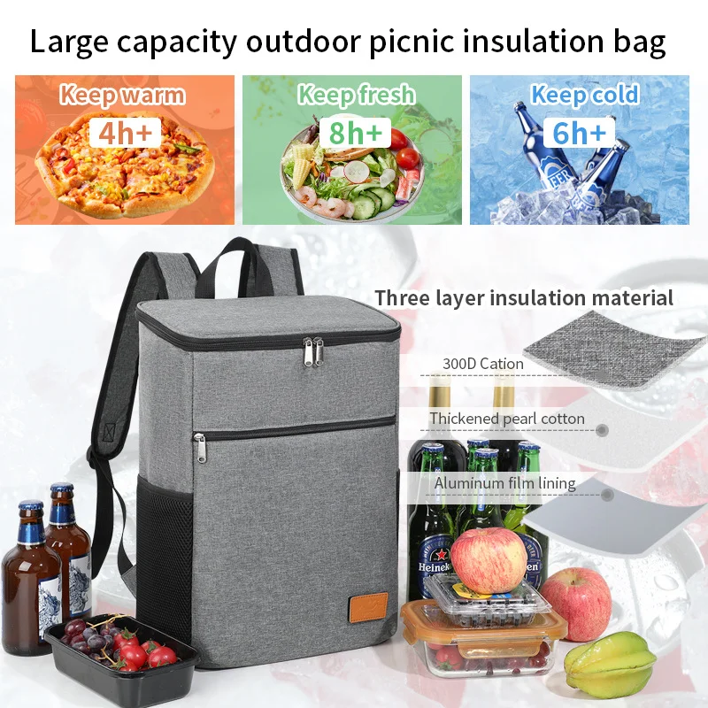 26L Outdoor Cooler Bag Thermal - Outdoor Camping Food avis et prix
