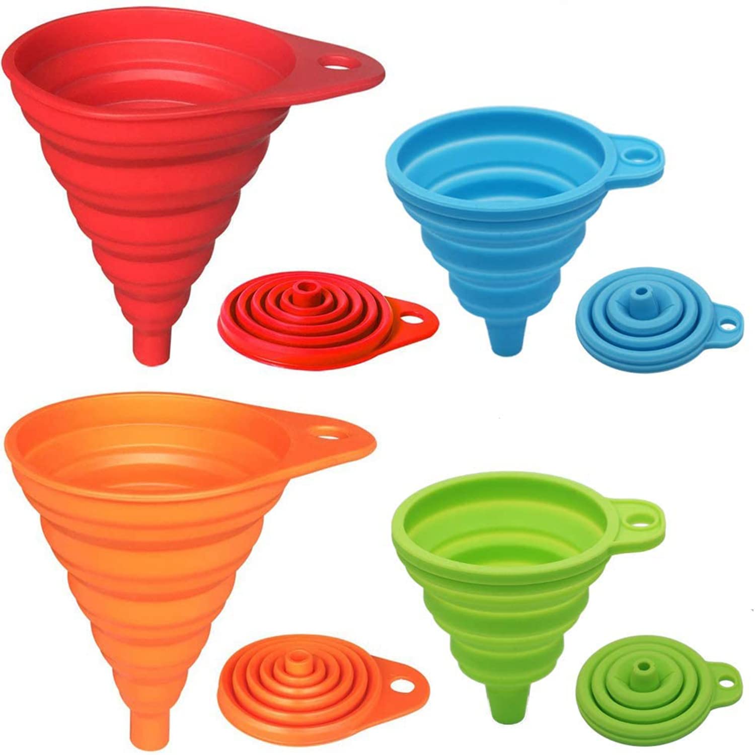 Collapsible Silicone Funnel Se - Collapsible Water Bottle avis et prix