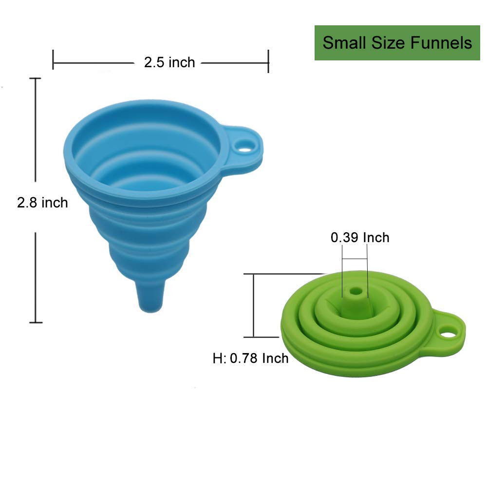 Collapsible Silicone Funnel Se - Collapsible Water Bottle avis et prix