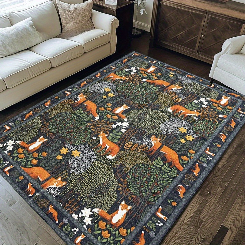 Large Bohemian Floral Area Mat - Outdoor Camping Mats Large avis et prix