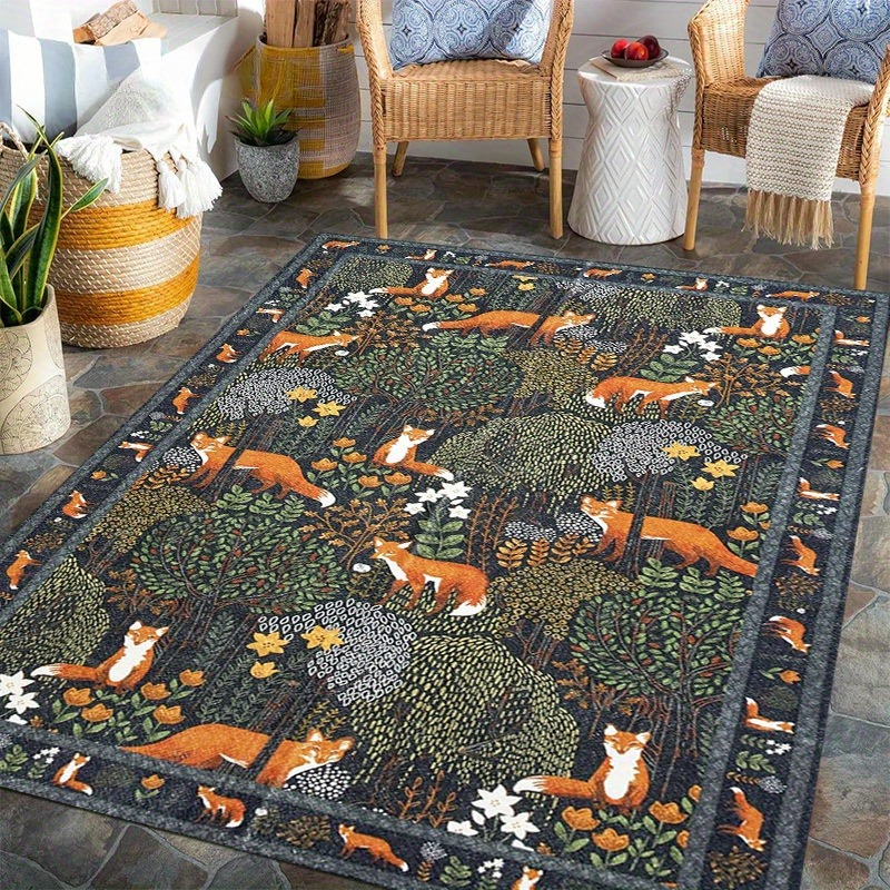 Large Bohemian Floral Area Mat - Outdoor Camping Mats Large avis et prix