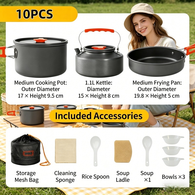 Home Household Camping Cookwar - Outdoor Camping Items avis et prix