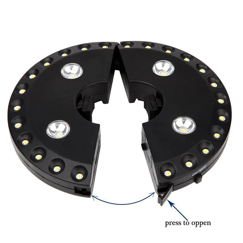 Super Bright Umbrella Pole Lig - Outdoor Camping Umbrella avis et prix