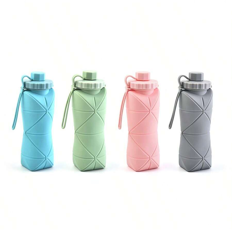 1Pc 600mlLarge Collapsible Sil - Collapsible Water Bottle avis et prix