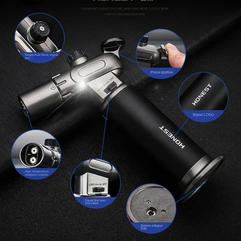 HONEST Metal Single and Double - Outdoor Windproof Lighter avis et prix