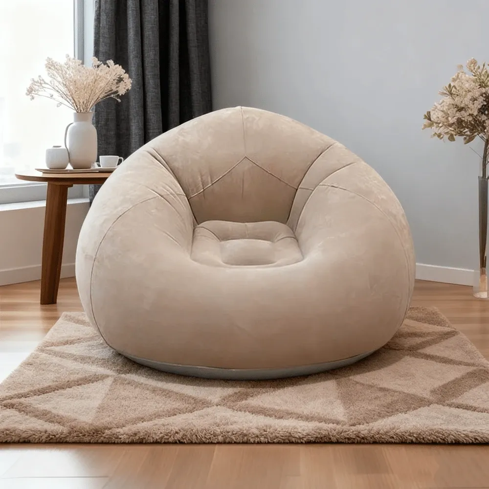 Inflatable Slouchy Sofa Chair, - Outdoor Camping Recliner Chairs avis et prix
