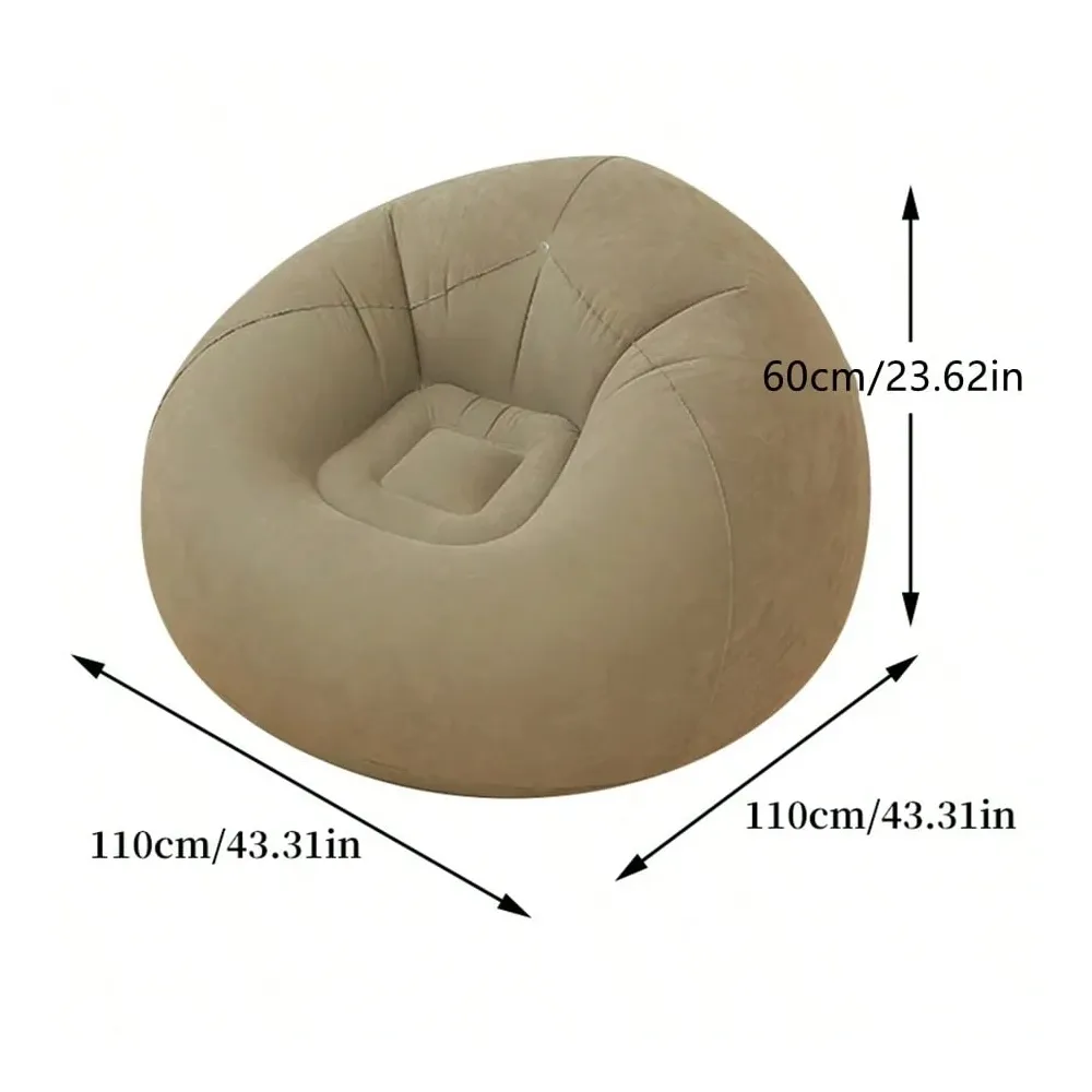Inflatable Slouchy Sofa Chair, - Outdoor Camping Recliner Chairs avis et prix
