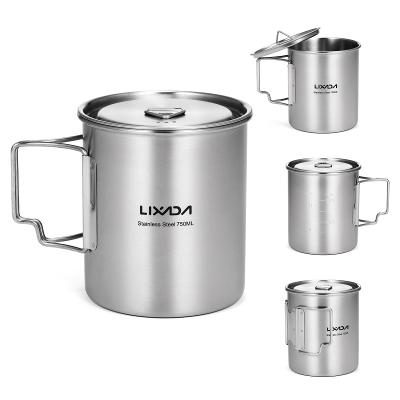 Lixada 750ml Cup Outdoor Stain - Outdoor Camping Kitchen Table avis et prix