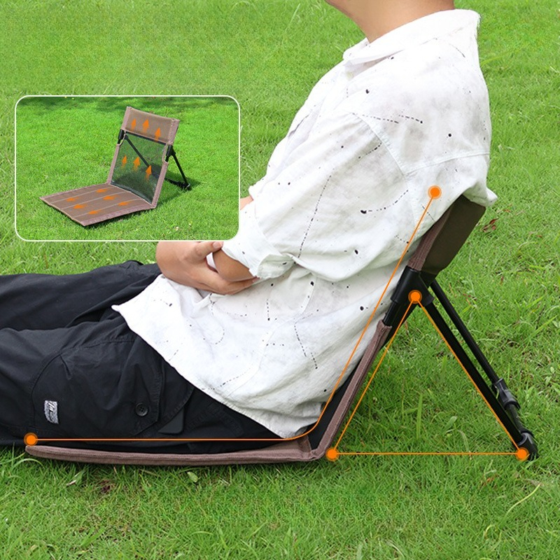 Outdoor camping backrest cushi - Outdoor Camping Recliner Chairs avis et prix