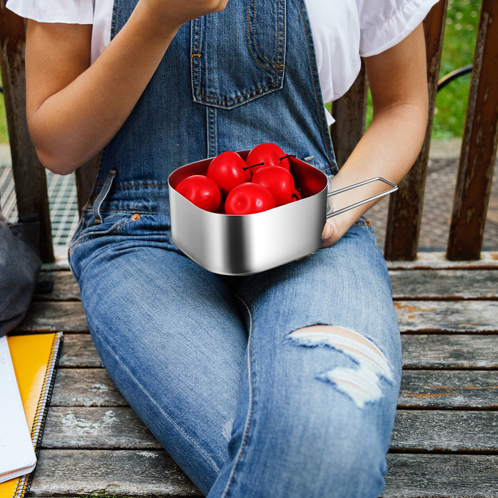 950Ml Aluminum Lunch Box Reusa - Outdoor Camping Food avis et prix