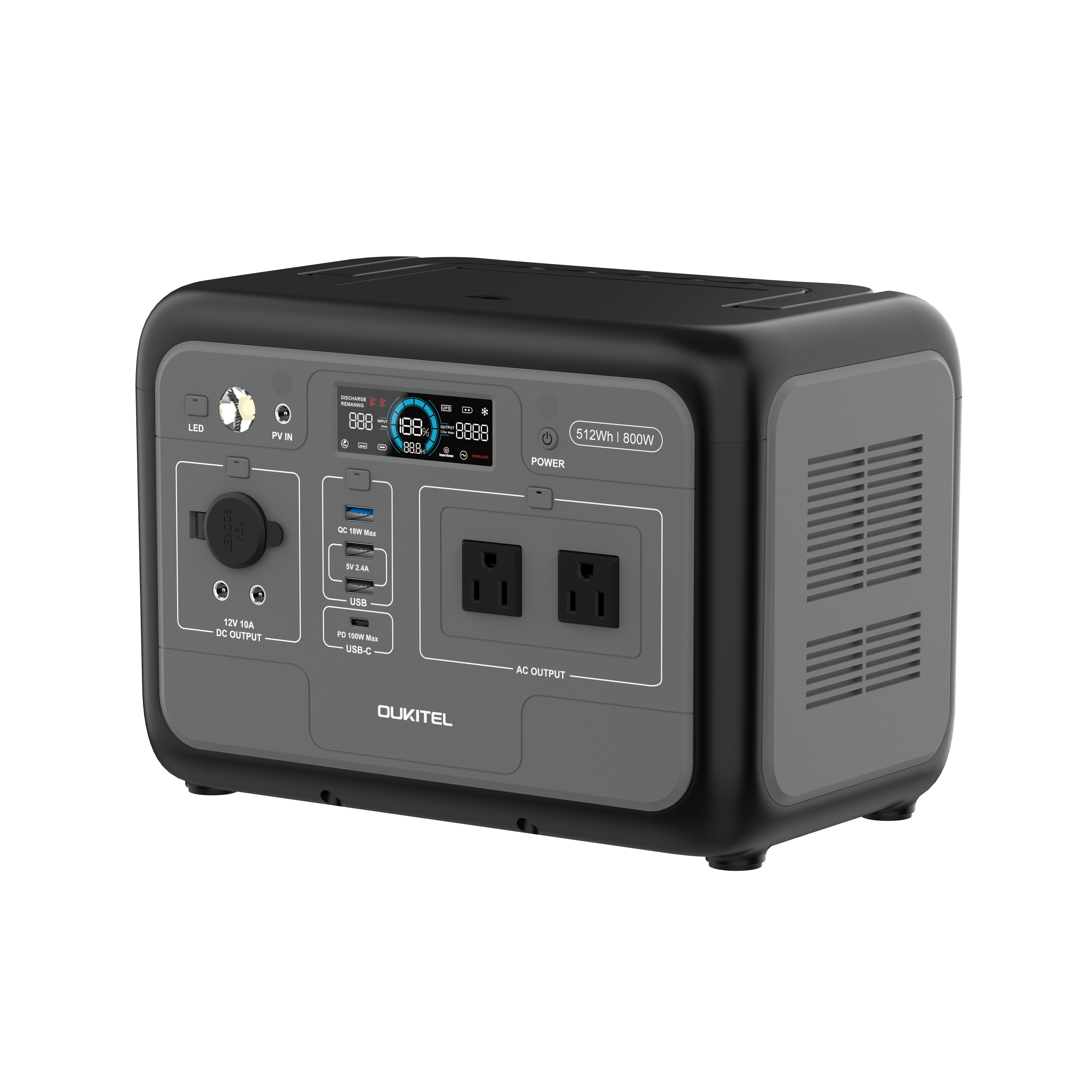 800W LiFePO4 Portable Power St - Portable Power Station avis et prix
