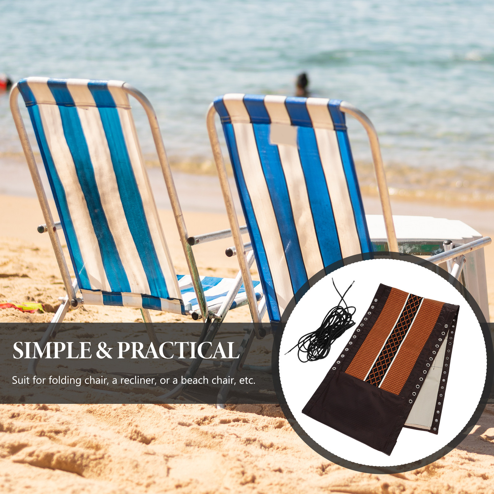 1Set Portable Chair Replacemen - Outdoor Camping Recliner Chairs avis et prix