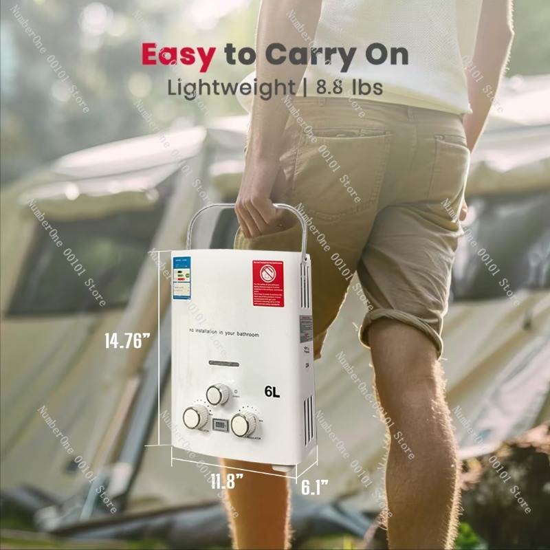 Propane LPG  Gas Tankless Wate - Outdoor Camping Heater For Tent avis et prix