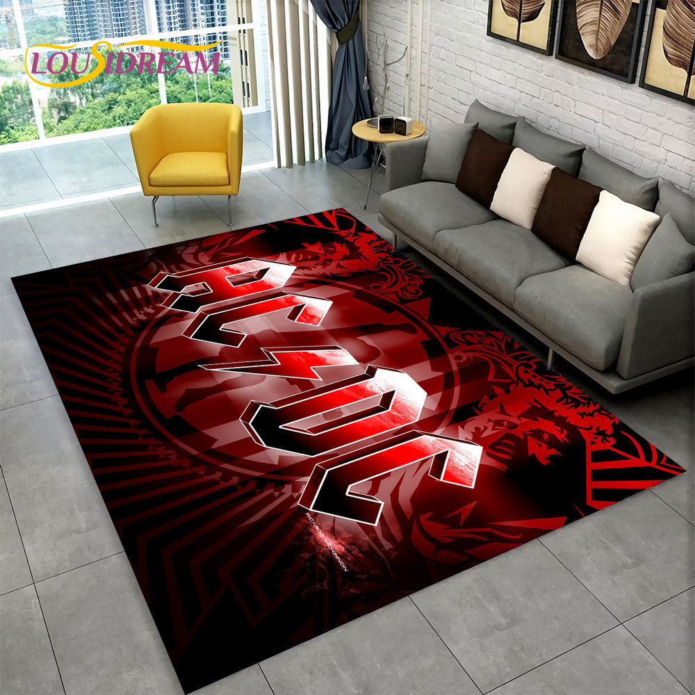 AC/DC Rock Band Area Rug Large - Outdoor Camping Mats Large avis et prix