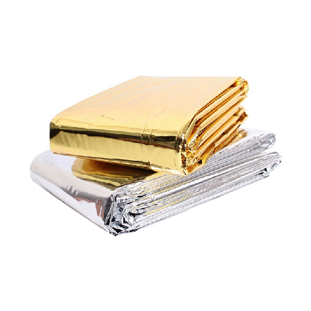 Emergency Blanket Silver Golde - Outdoor Camping Heated Blanket avis et prix